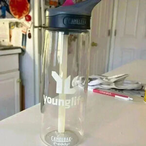 Younglife clear water bottle